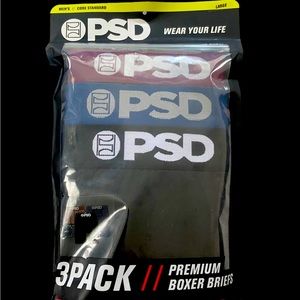 PSD 3PACK PREMIUM BOXER BRIEFS